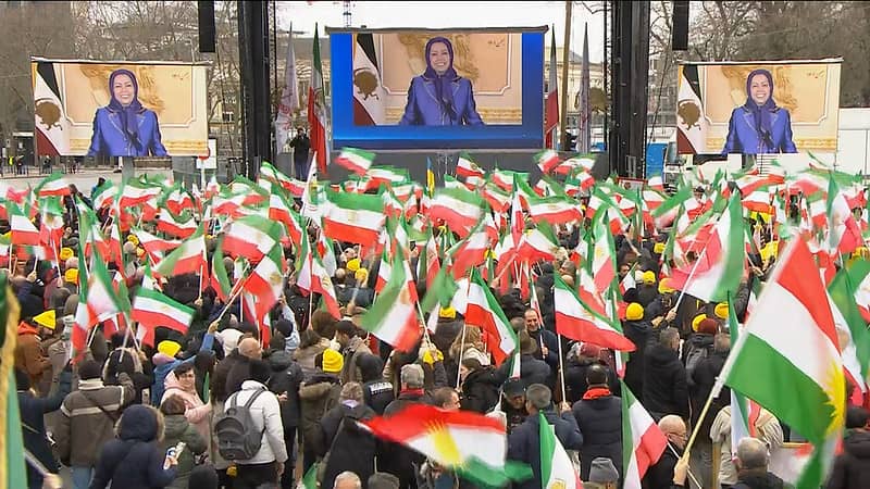 Maryam Rajavi Paris 12 feb