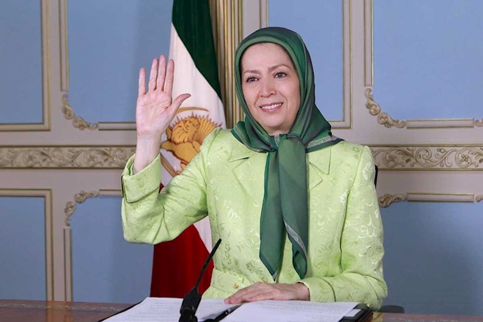 Iranian opposition President Maryam Rajavi 