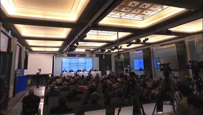 Conference in Brussels on the threats posed by Iran regime