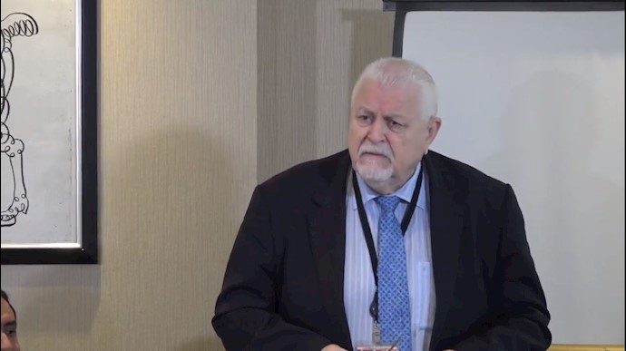 Lord Ken Maginnis of Drumglass touched on his decades-long experience of studying and battling terrorism to emphasize the importance of tackling the threat posed by the Iranian regime.