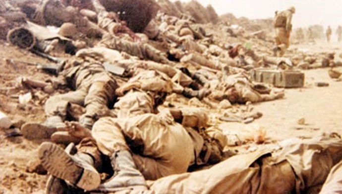 Iran-Iraq war kills millions on both sides, while peace is achievable