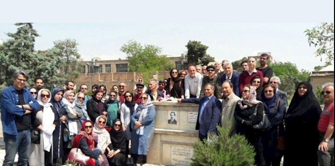 Iranian teachers commemorate Mirza Zadeh Eshghi