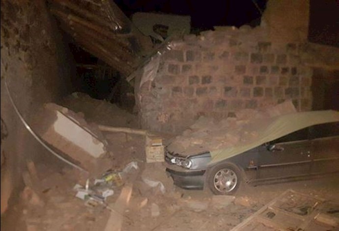 Earthquake devastation in the city of Mianeh, East Azerbaijan Province2