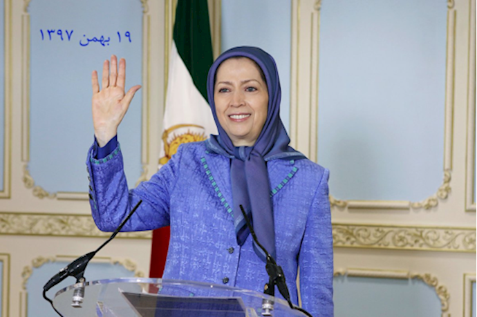 Iranian opposition President Maryam Rajavi