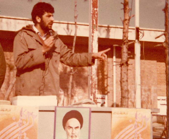 Ebrahim Raisi in 1980th