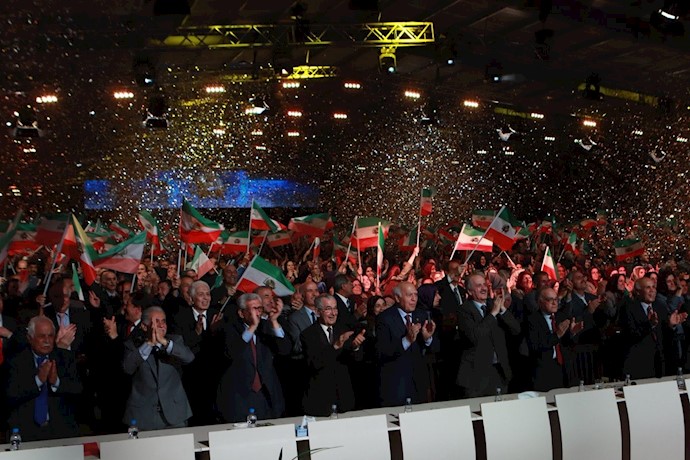 PMOI-MEK members and supporters celebrating Nowruz, the beginning of the Iranian calendar new year - March 19, 2019
