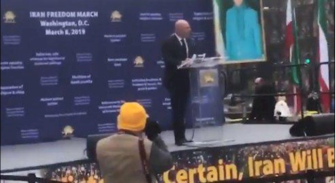 Amb. Adam Ereli at the DC Iran Freedom March - Washington, D.C. - March 9, 2019
