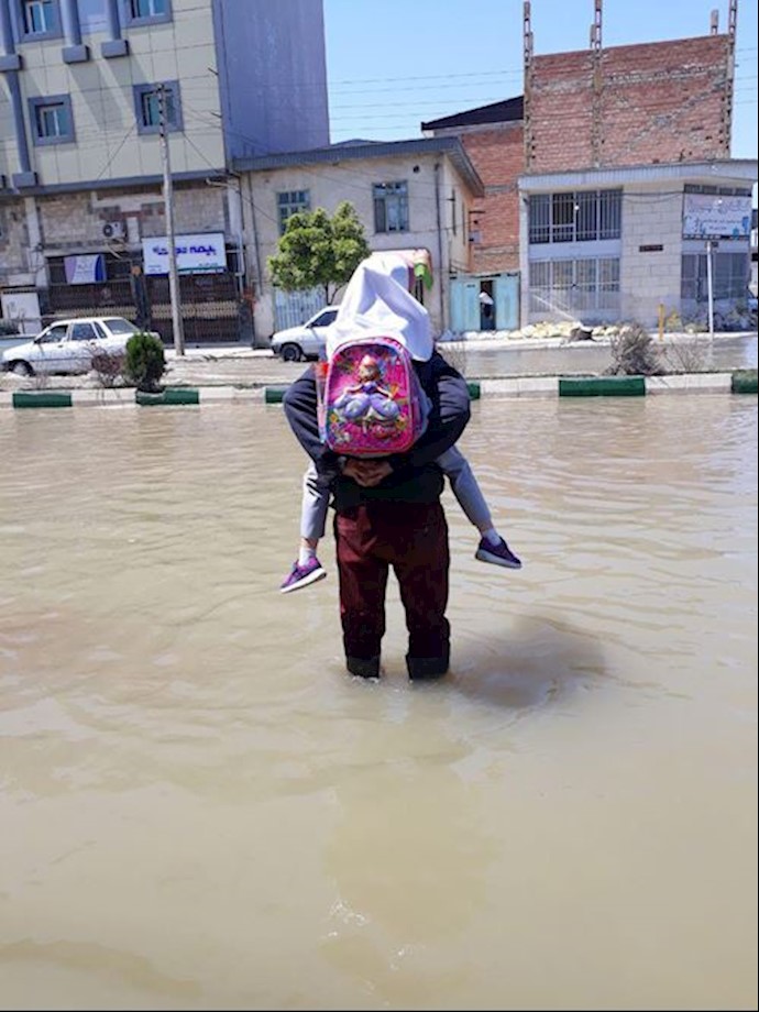Aq Qala, Golestan Province, northeast Iran – Kids going to school – April 27, 2019