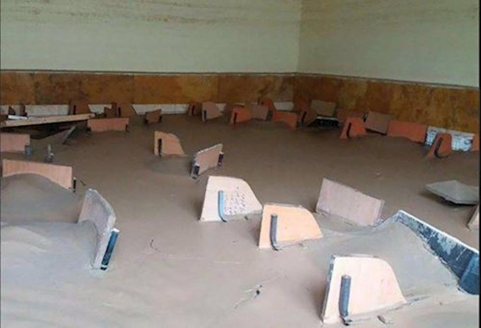Lorestan Province – This used to be a classroom in the Cham Mehr village near the city of Poledokhtar