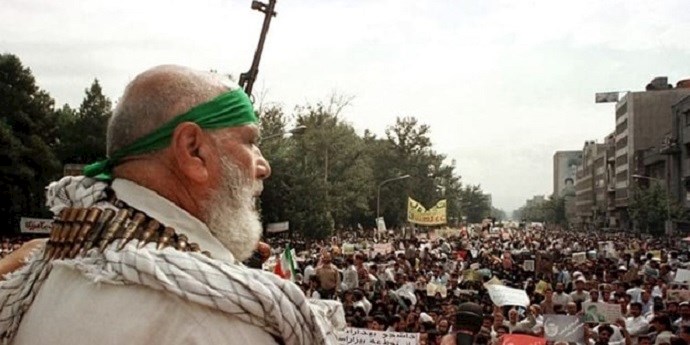 A state organized Basij rally in Iran [File photo]