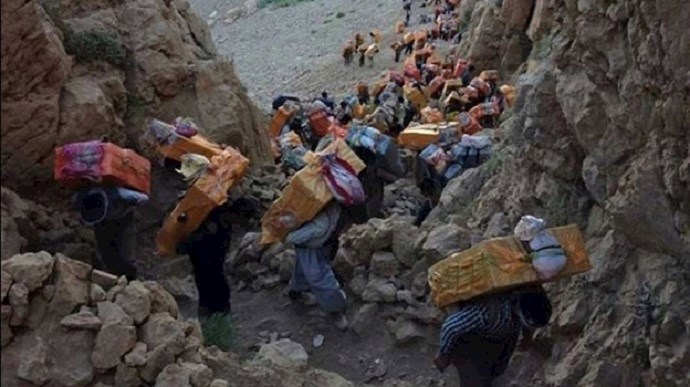 Irans porters are among the most impoverished and oppressed segments of the Iranian society (file photo)