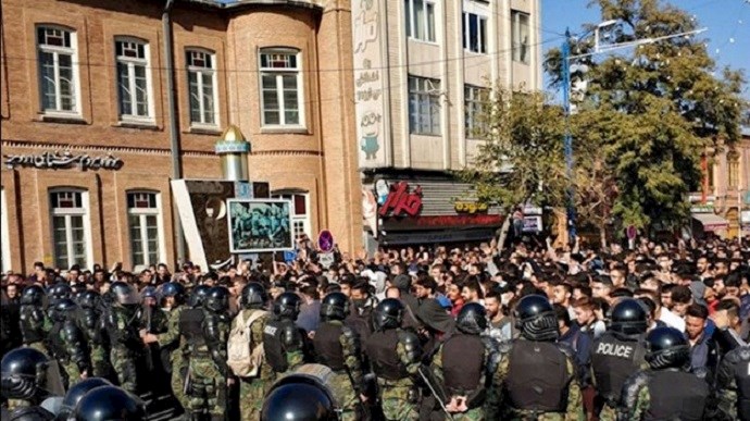 Major protests erupted in Iran in November 2019