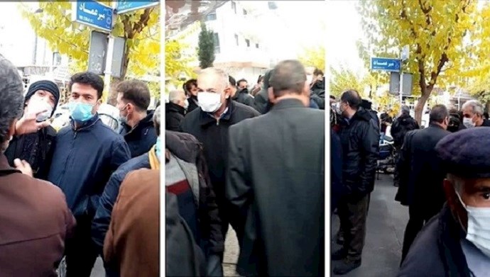 Bus drivers protest in Tehran