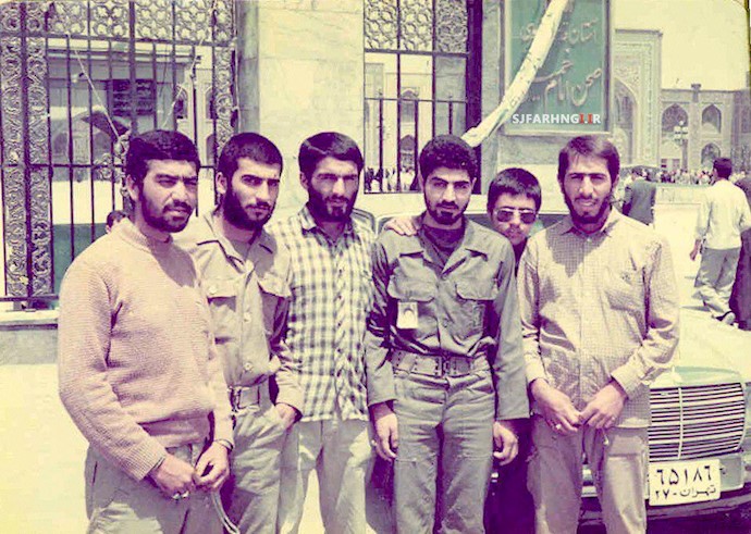 Qasem Soleimani, now-dead Chief of terrorist Quds Force in 1980 was one of the regimes club-wielders at the begining