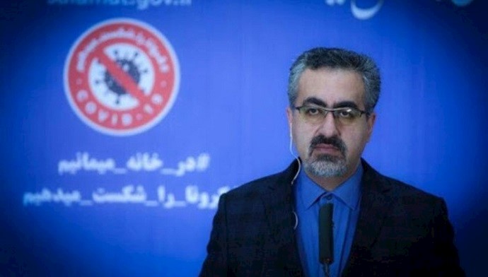 Kianoush Jahanpour, the dismissed spokesperson of the Iranian regime’s Health Ministry