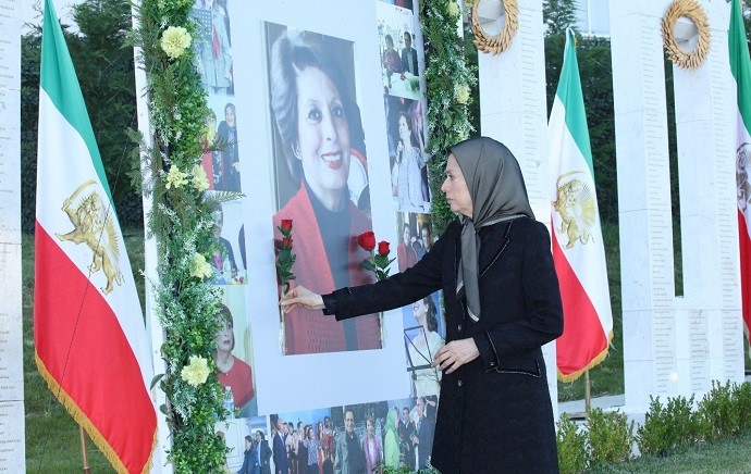 Maryam Rajavi Commemorating Marjan, a popular Iranian artist at Ashraf 3 – June 2020