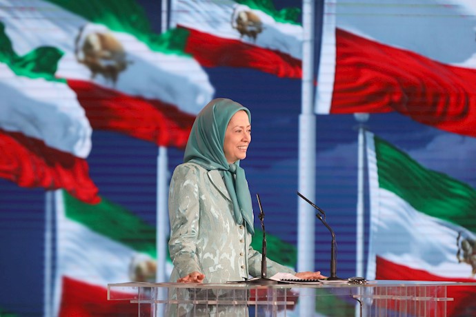 Iranian opposition President Maryam Rajavi, head of the National Council of Resistance of Iran (NCRI)