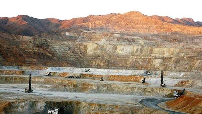Sirjan copper mines
