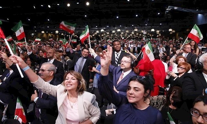 A “Free Iran Gathering” of the Iranian Resistance