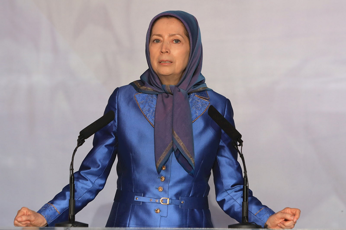 Maryam Rajavi, President-elect of the National Council of Resistance of Iran (NCRI), at an international online conference titled “Call for Justice”—The 1988 massacre, A Crime Against Humanity - Ashraf 3, Albania - July 19, 2020
