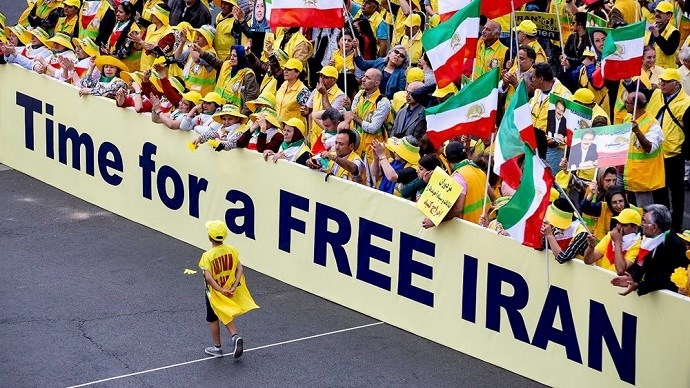 The “Free Iran Rally” in Berlin, July 2019