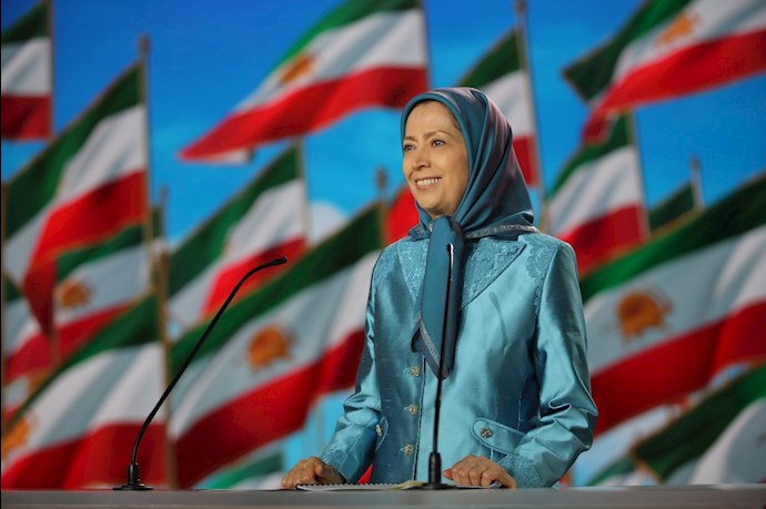Maryam Rajavi at the Free Iran Global Summit at Ashraf 3, Albania, July 17, 2020