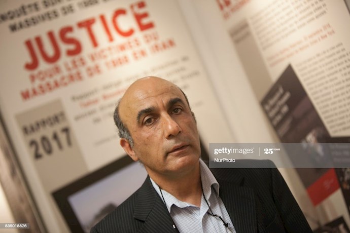 Mostafa Naderi, Iranian ex political prisoner during 1988 massacre in Iran who spent 11 years in prison 