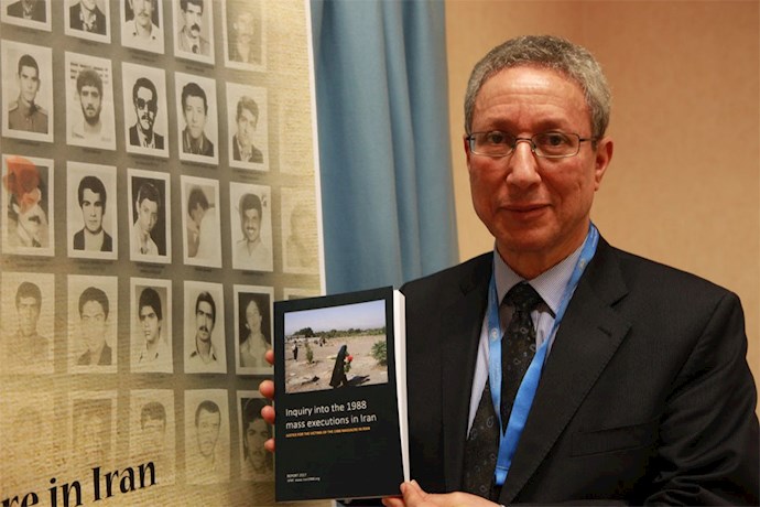 Tahar Boumedra, a former UN official and the lead author of the 360-page report Inquiry into the 1988 mass executions in Iran