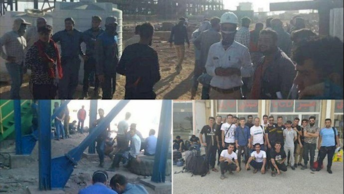 Oil and petrochemical site workers continue their strike in Iran