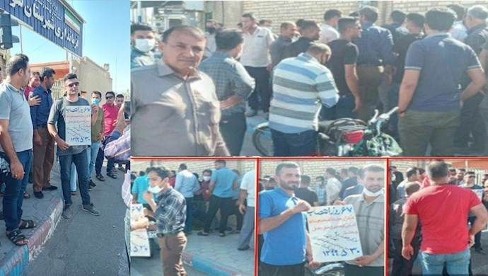 Protests by workers of Haft Tappeh Sugarcane company