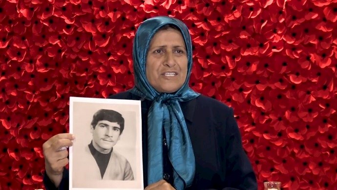 Jamileh Gholami, sister to a 1988 massacre victim