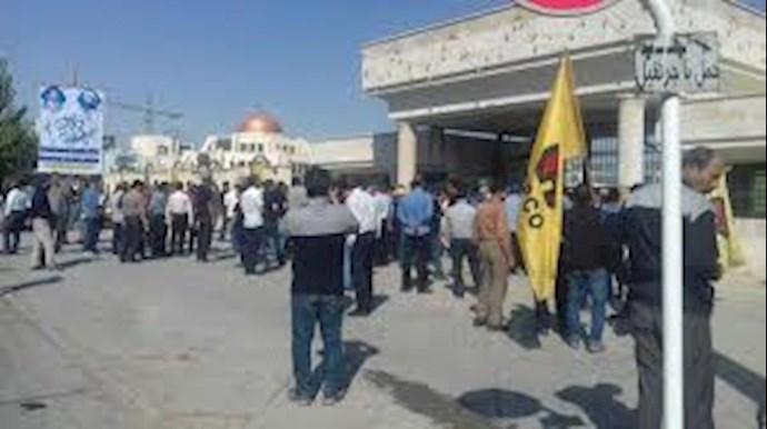 Protest rally by workers of HEPCO