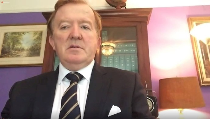   John Perry, former Irish minister, in an online conference discussing the 1988 massacre in Iran—September 10, 2020