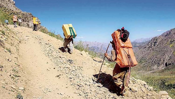 Poverty has forced tens of thousands of Iranians, many with college degrees, to resort to working as porters