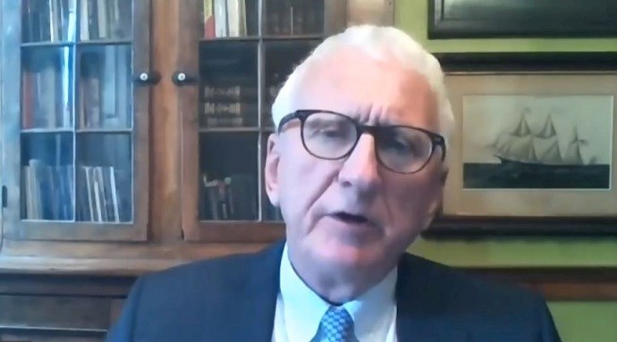 Ambassador Robert Joseph, former Undersecretary for Arms Control & International Security of the U.S. Department of State, at an online event calling for international support for a free Iran, imposing sanctions targeting the regime & holding the mullahs accountable for their ongoing crimes—September 18, 2020