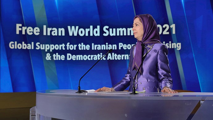 Maryam Rajavi, the president-elect of the National Council of Resistance of Iran (NCRI)