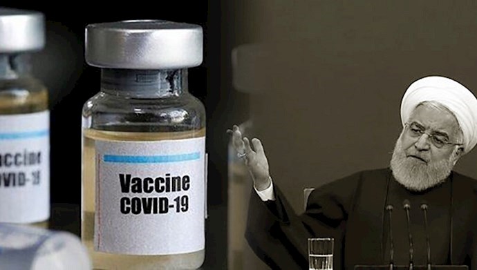  'Iranian regime president Hassan Rouahni continues to deny imports of Covid-19 vaccines in Iran'